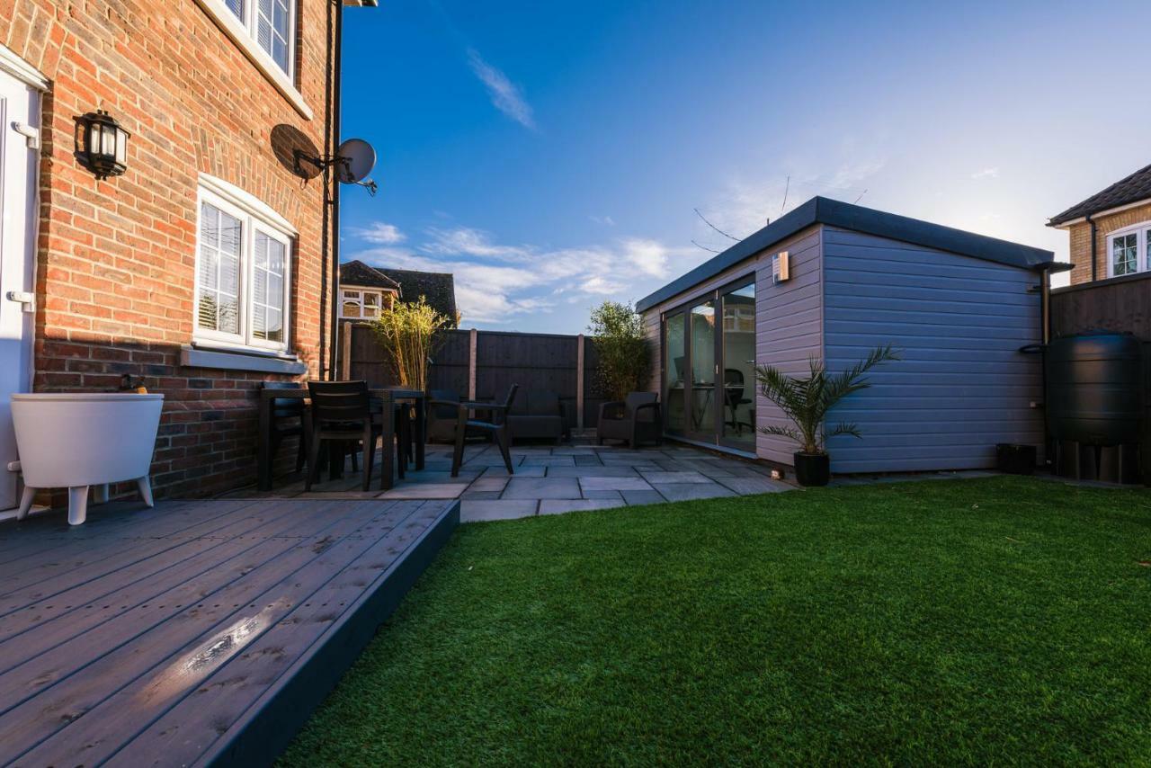 Riverside Stays, Modern House Stays, Shefford, Bedfordshire Exteriör bild